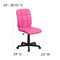 Emma and Oliver Mid-Back Quilted Vinyl Swivel Task Office Chair